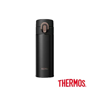 【THERMOS 膳魔師】超輕量 不鏽鋼真空保溫瓶 0.3L(JNI-301-MTBK)MTBK(黑色)