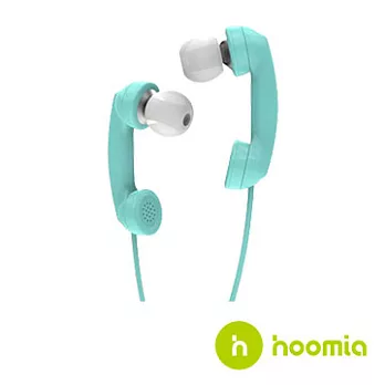 hoomia好米亞 Bon9 聽電話入耳式立體聲耳機台灣綠