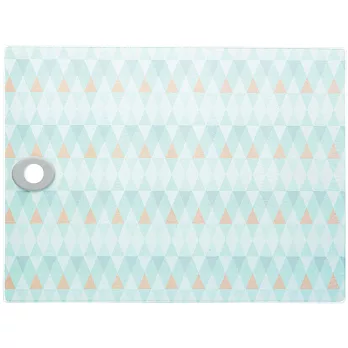 《KitchenCraft》長方砧板隔熱墊(幾何)