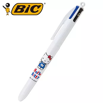 《Sanrio》HELLO KITTY BIC 3色原子筆(白)