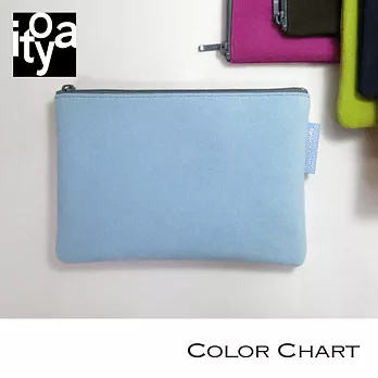 【ITOYA】COLOR CHART 收納包(中/M)　天空藍