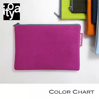 【ITOYA】COLOR CHART 收納包(中/M)　洋桃紅