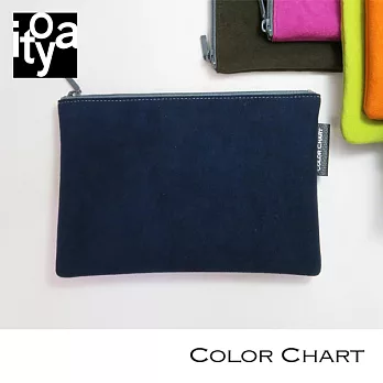 【ITOYA】COLOR CHART 收納包(中/M)　海軍藍