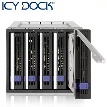 ICY DOCK 5轉3 內接SATA硬碟模組－MB155SP-B