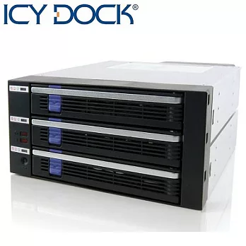 ICY DOCK 3.5吋SATA硬碟抽取模組－MB453SPF-B