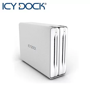 ICY DOCK 3.5吋SATA雙層式硬碟外接盒－MB662U3-2S