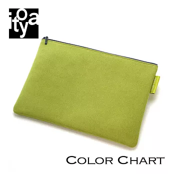 【ITOYA】COLOR CHART 收納包(大/L)　洋梨綠