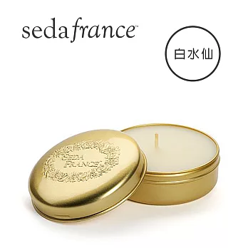 Seda France 香氛蠟燭 經典印花許願蠟燭旅行裝 -白水仙