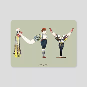 愛藝享-瘋狂下午茶明信片-咪哩圈