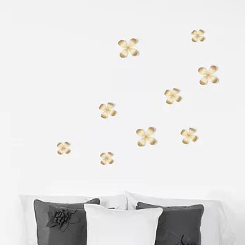 UMBRA 金屬花朵壁飾 古銅金