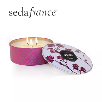 Seda France 香氛蠟燭 中國園林三燈芯蠟燭 -紫葡萄