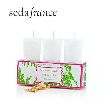 Seda France 香氛蠟燭 經典印花奉獻蠟燭 -熱帶檸檬