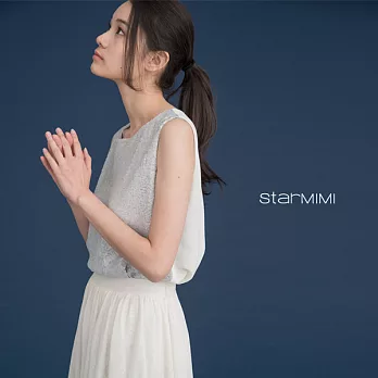 【StarMIMI】前亮片後接雪紡背心＊M霧銀