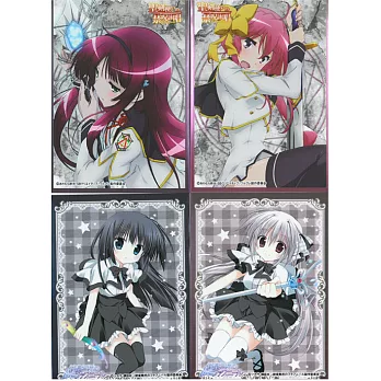 聖劍使的禁咒詠唱&銃皇無盡的法夫納角色收集卡套組(一組4張)