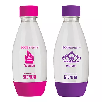 Sodastream水滴寶特瓶500ML-二入（粉+紫）