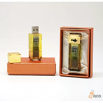 BACO精業 香水造型 隨身碟 8GB-黃