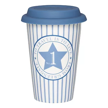 No1 indigo 陶瓷隨行杯