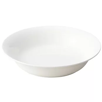 [MUJI 無印良品]骨瓷義大利麵用盤/23CM