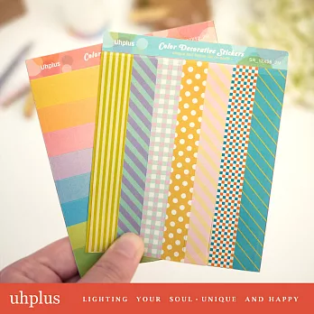 uhplus Deco Sticker 裝飾貼紙 妝點生活系列#Colorful