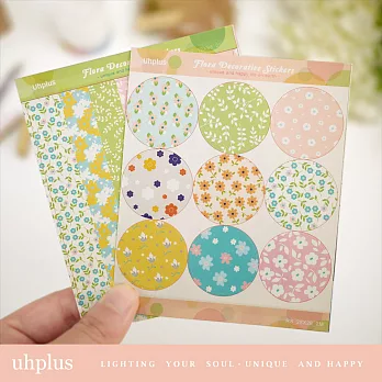 uhplus Deco Sticker 裝飾貼紙 妝點生活系列#Flora
