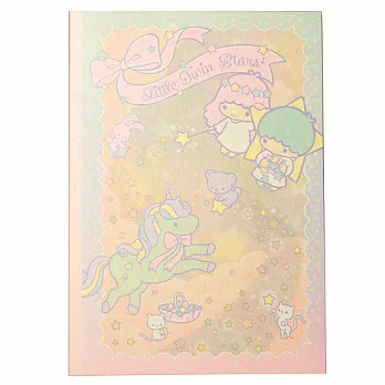 《Sanrio》雙星仙子40週年紀念文具-B5膠裝筆記本(獨角獸)