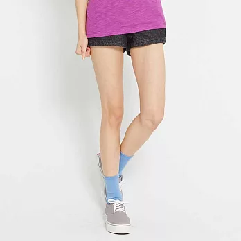 【 TOP GIRL】鉚丁牛仔短褲37黑色S