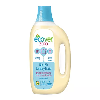 ECOVER宜珂天然無添加親膚低敏洗衣精ZERO 1500ml