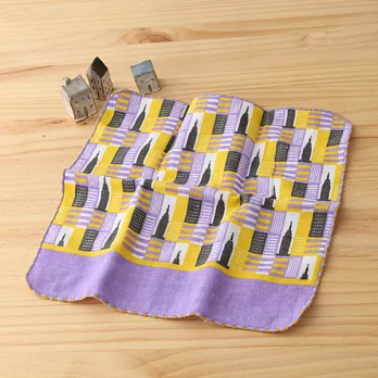 taoru 日本毛巾 町娘_美國大都會 25*25 cm (仕女手巾 紗布毛巾 環遊世界篇)