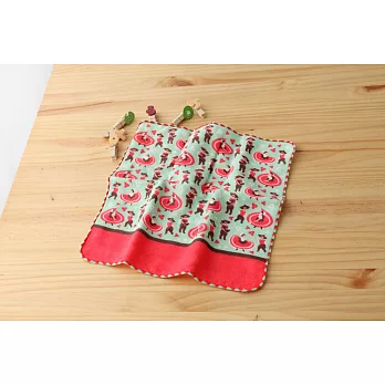 taoru 日本毛巾 町娘_墨西哥帽子舞 25*25 cm (仕女手巾 紗布毛巾 環遊世界篇)