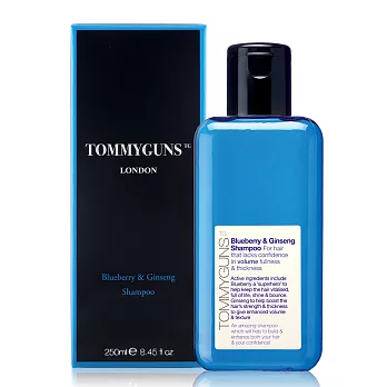 【TOMMYGUNS】藍莓人蔘洗髮水(豐盈系列250ML)