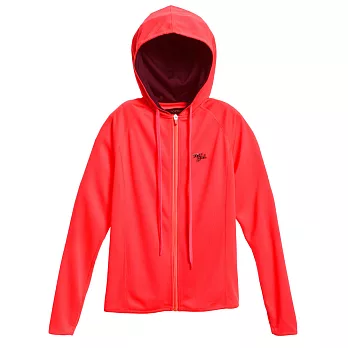 【 TOP GIRL】馬卡龍色抗UV吸排連帽外套XL亮紅