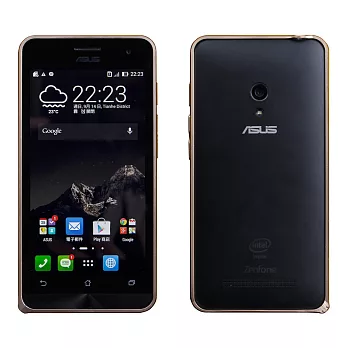 【BIEN】ASUS Zenfone 5 雙色海馬扣金屬保護邊框 (金)