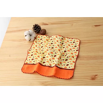 taoru 日本毛巾 町娘_東歐蘑菇 25*25 cm (仕女手巾 紗布毛巾 環遊世界篇)