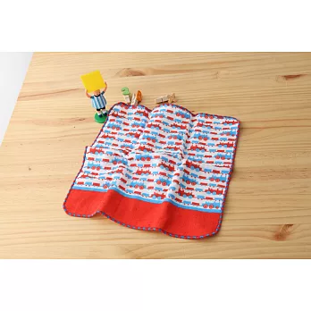 taoru 日本毛巾 町娘_英國蒸汽火車 25*25 cm (仕女手巾 紗布毛巾 環遊世界篇)