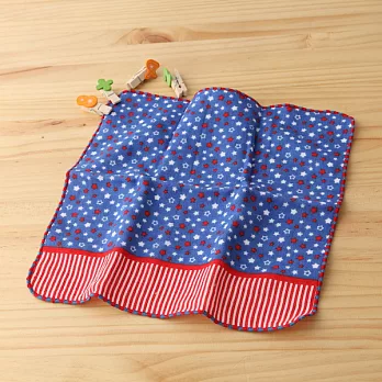 taoru 日本毛巾 町娘_美國星條旗 25*25 cm (仕女手巾 紗布毛巾 環遊世界篇)