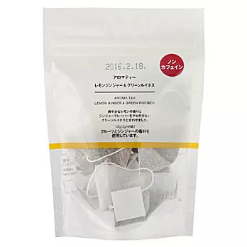 [MUJI 無印良品]芬香茶袋茶(檸檬薑汁風味&博士茶)/12g