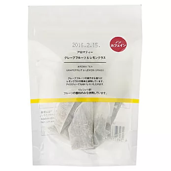 [MUJI 無印良品]芬香茶袋茶(葡萄柚風味&檸檬香茅)/12g