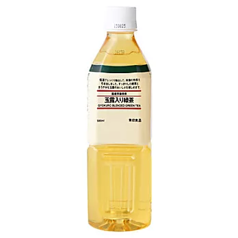 [MUJI 無印良品]PET日產玉露綠茶/500ml