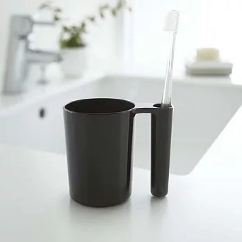 MIST-亮彩漱口杯(黑)【雅瑪莎琪】漱口杯/浴室漱口杯/衛浴漱口杯/塑膠杯無黑