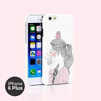 iPhone 6 Plus 手機殼 5.5吋【Uglily 醜世界 - 蘋果公主】- WaKase蘋果公主