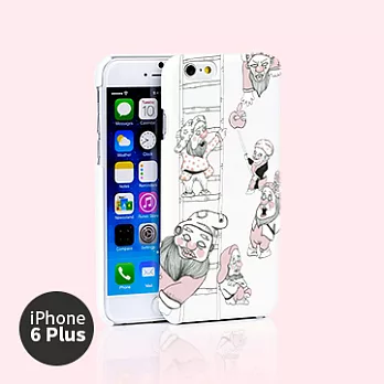 iPhone 6 Plus 手機殼 5.5吋【Uglily 醜世界 - 7個醜矮人】- WaKase7個醜矮人