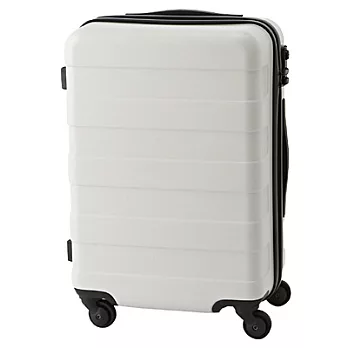 [MUJI 無印良品]四輪硬殼止滑拉桿箱33L淺灰