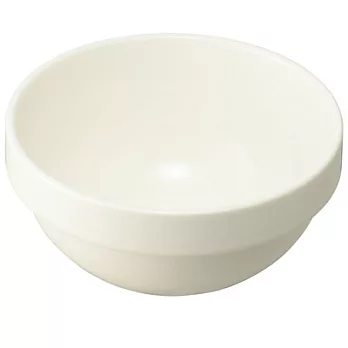 [MUJI 無印良品]米白瓷可堆疊碗/大