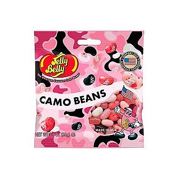 美國【Jelly Belly】吉力貝糖豆-粉紅迷彩系列