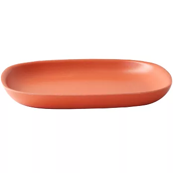 《BIOBU》Gusto淺餐盤(橘18cm)