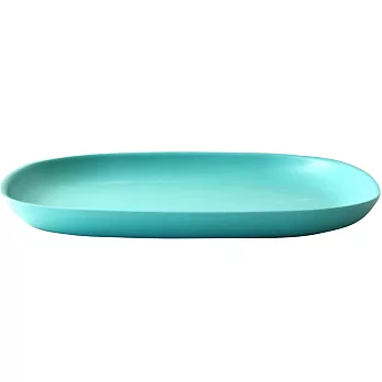 《BIOBU》Gusto淺餐盤(湖藍28cm)