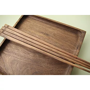 Moment木們-台灣手工製造木筷子(胡桃、黑檀、紫檀、楓木)胡桃