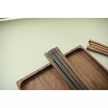 Moment木們-台灣手工製造木筷子(胡桃、黑檀、紫檀、楓木)黑檀
