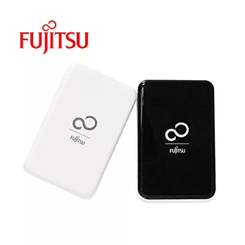 【Fujitsu富士通】2.5吋 USB3.0 ABS鏡面高光行動硬碟外接盒白色
