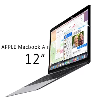 APPLE Macbook Air 12 吋 Retina 高清超透螢幕保護貼